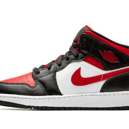 Aj1 Mid Gs Black Fire Red