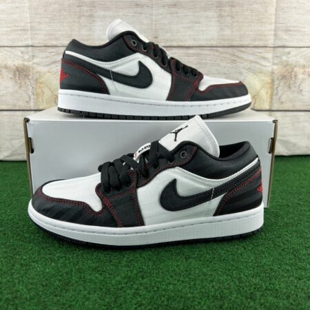Aj1 Low Black Gym Red
